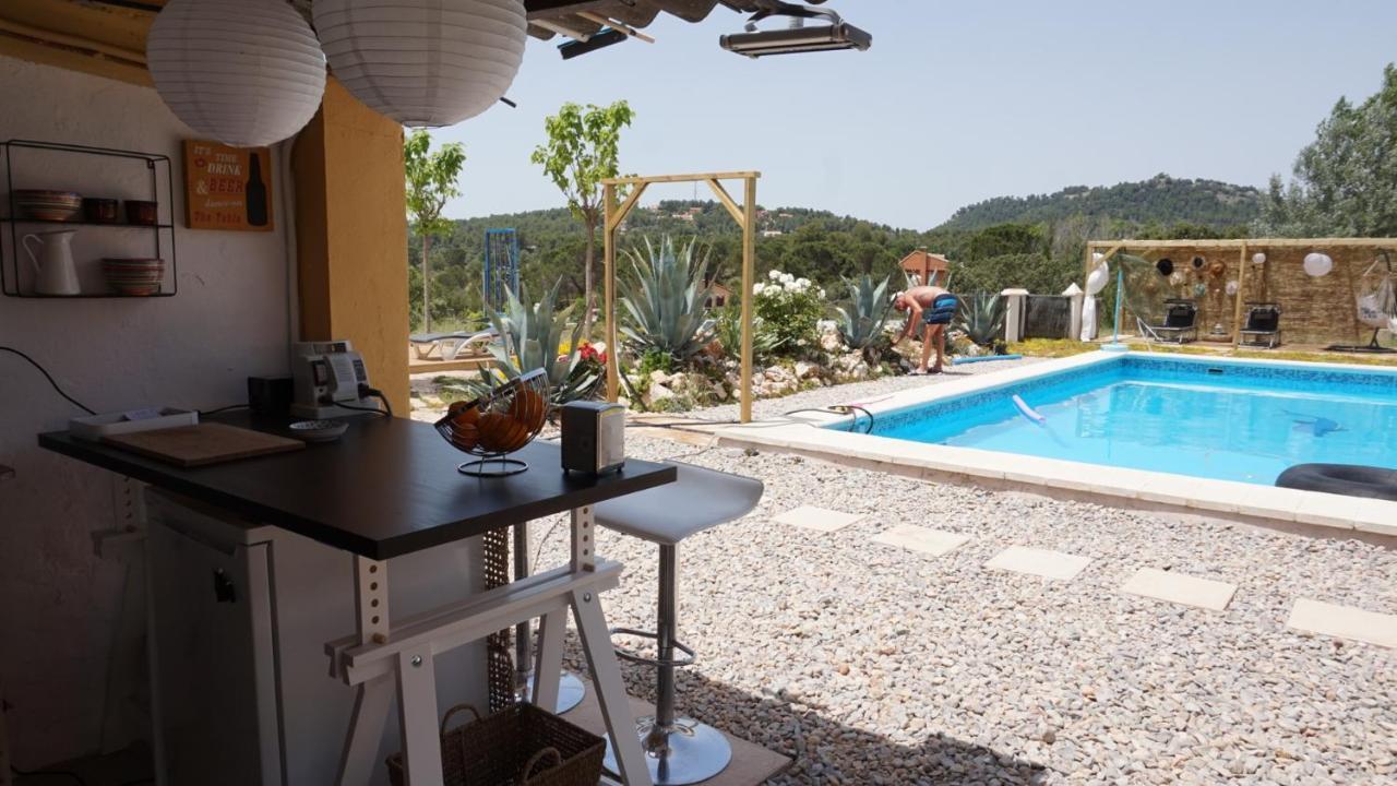 Casa Las 2 Salchichas Bocairent Eksteriør bilde